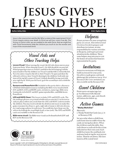 Jesus Gives Life and Hope