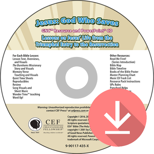Jesus: God Who Saves - Resource Download