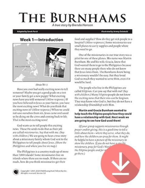 The Burnhams - Missionary Story Download