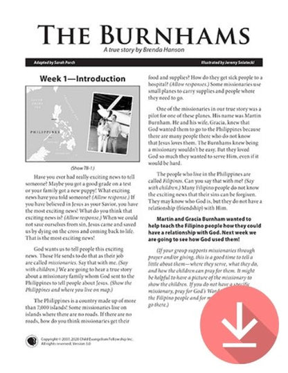 The Burnhams - Missionary Story Download