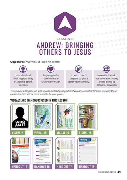 Junior Youth Challenge - Following Jesus