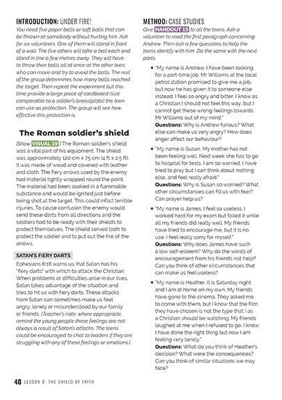 Junior Youth Challenge - The Christian Soldier