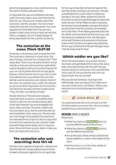 Junior Youth Challenge - The Christian Soldier