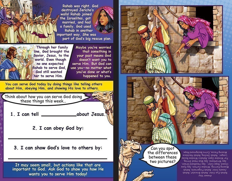 My Bible Brave Adventures - Booklet