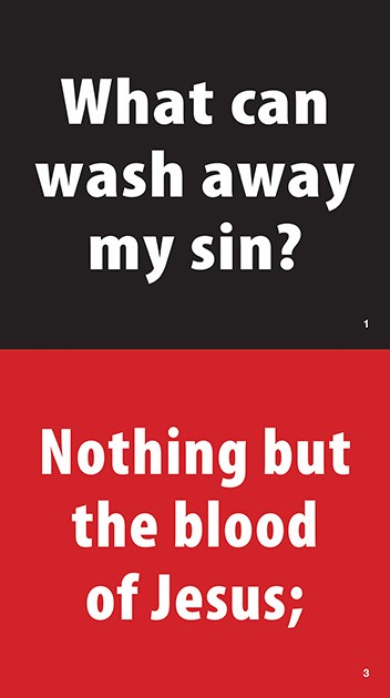 Nothing But the Blood - Song Visual