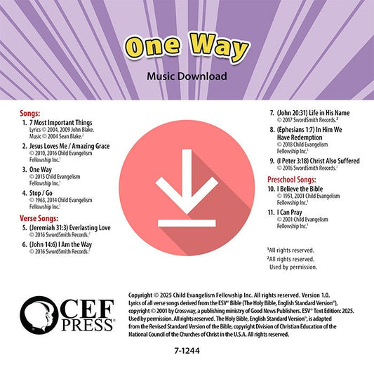 One Way - Music Album