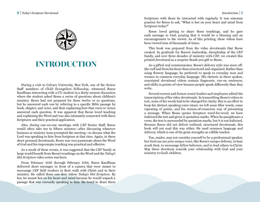 Today's Scripture Devotional