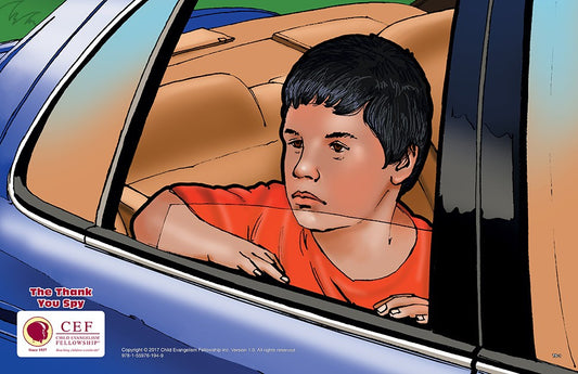 The Thank You Spy - Visual and Text