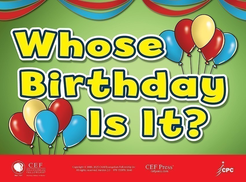 Whose Birthday Is It?