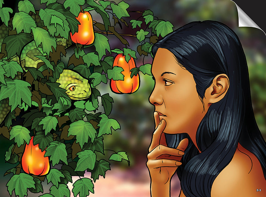 The Wordless Book Visualized - Flashcard