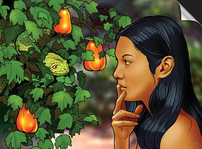 The Wordless Book Visualized - Flashcard