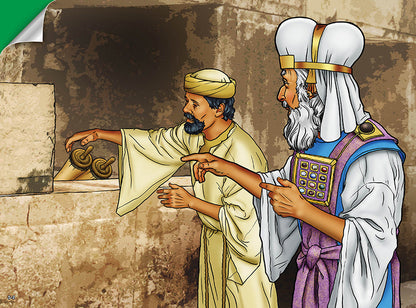 The Wordless Book Visualized - Flashcard