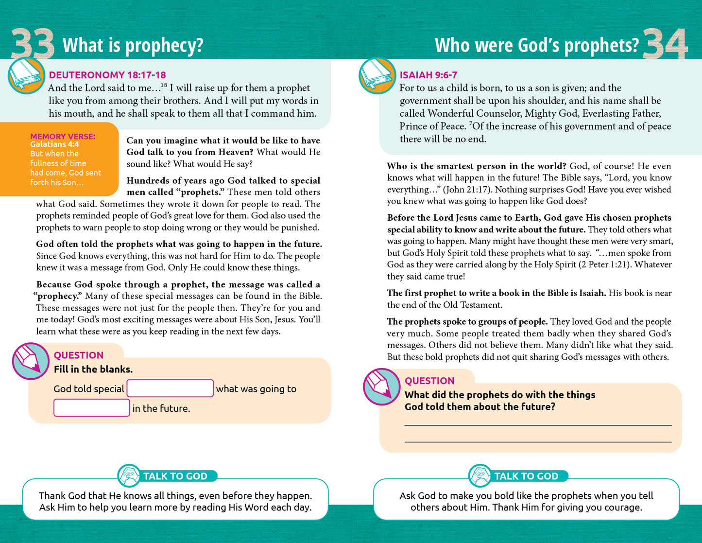 Wonder Devotional Book