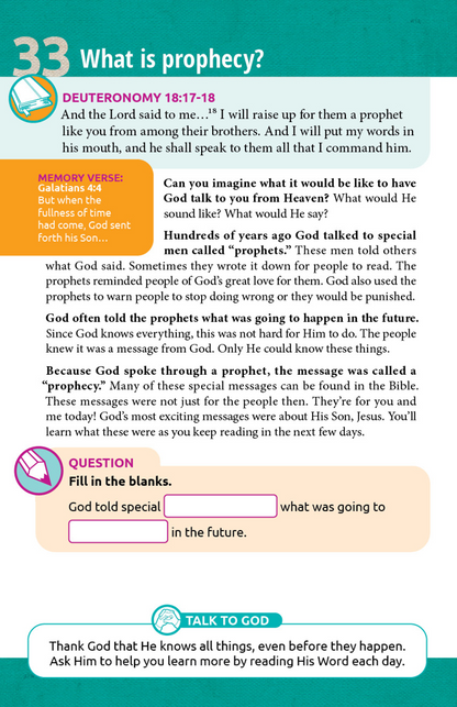 Wonder Devotional Book