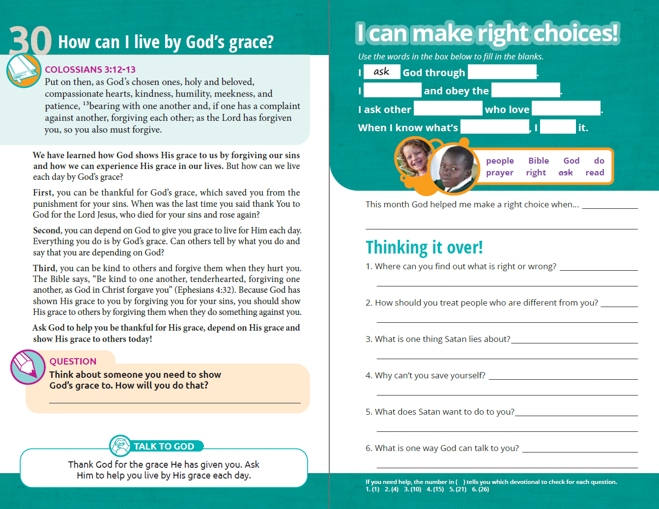 Wonder Devotional Book