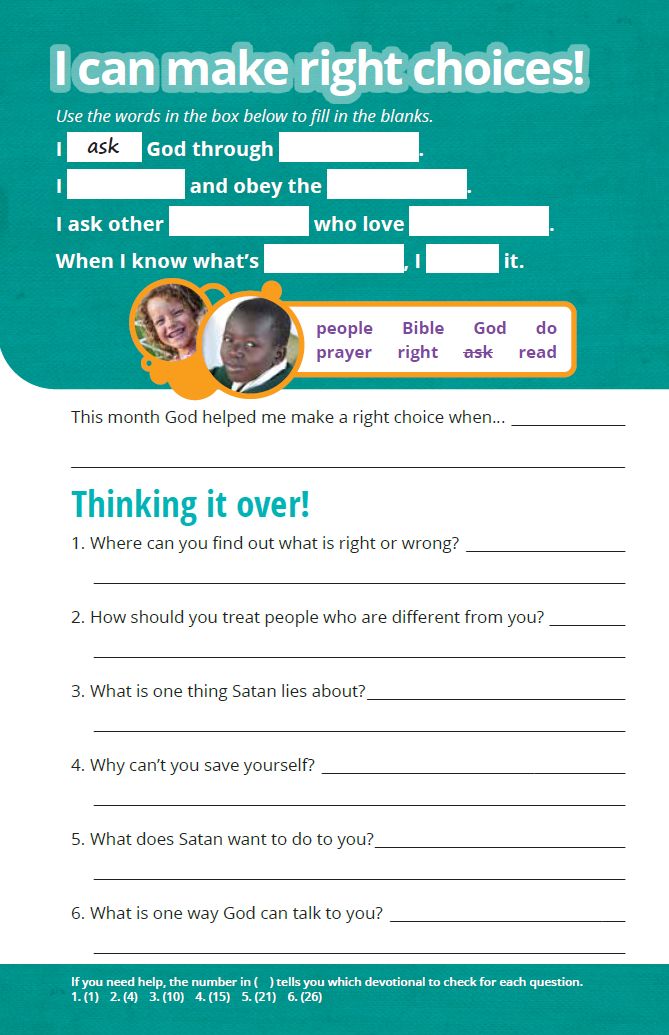 Wonder Devotional Book