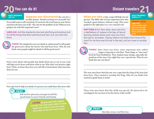 Wonder Devotional Book