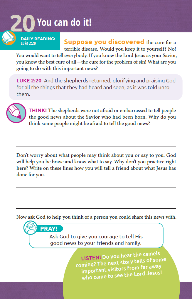 Wonder Devotional Book