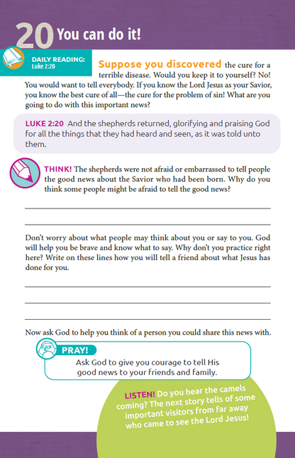 Wonder Devotional Book