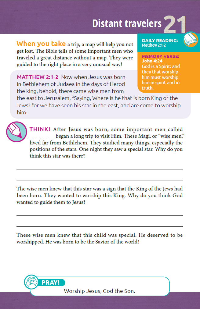 Wonder Devotional Book