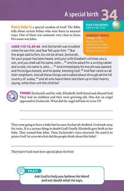 Wonder Devotional Book