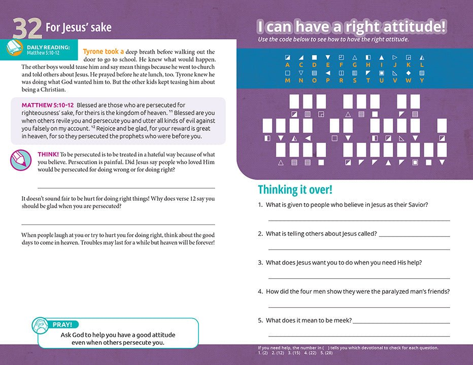 Wonder Devotional Book