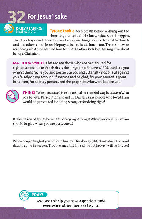 Wonder Devotional Book