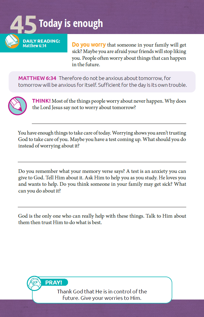 Wonder Devotional Book