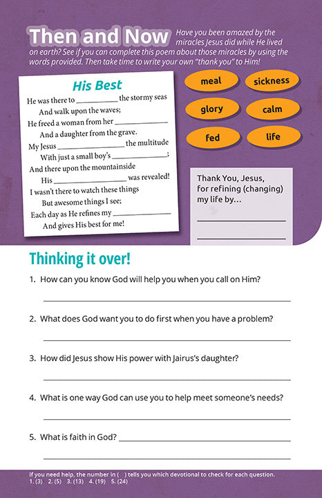 Wonder Devotional Book