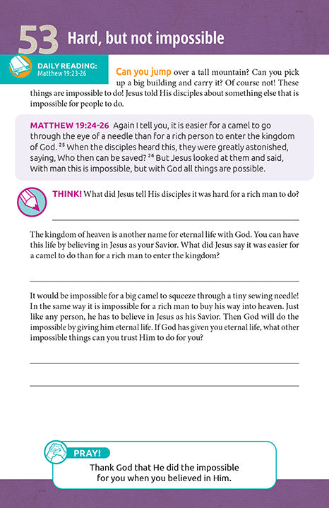 Wonder Devotional Book