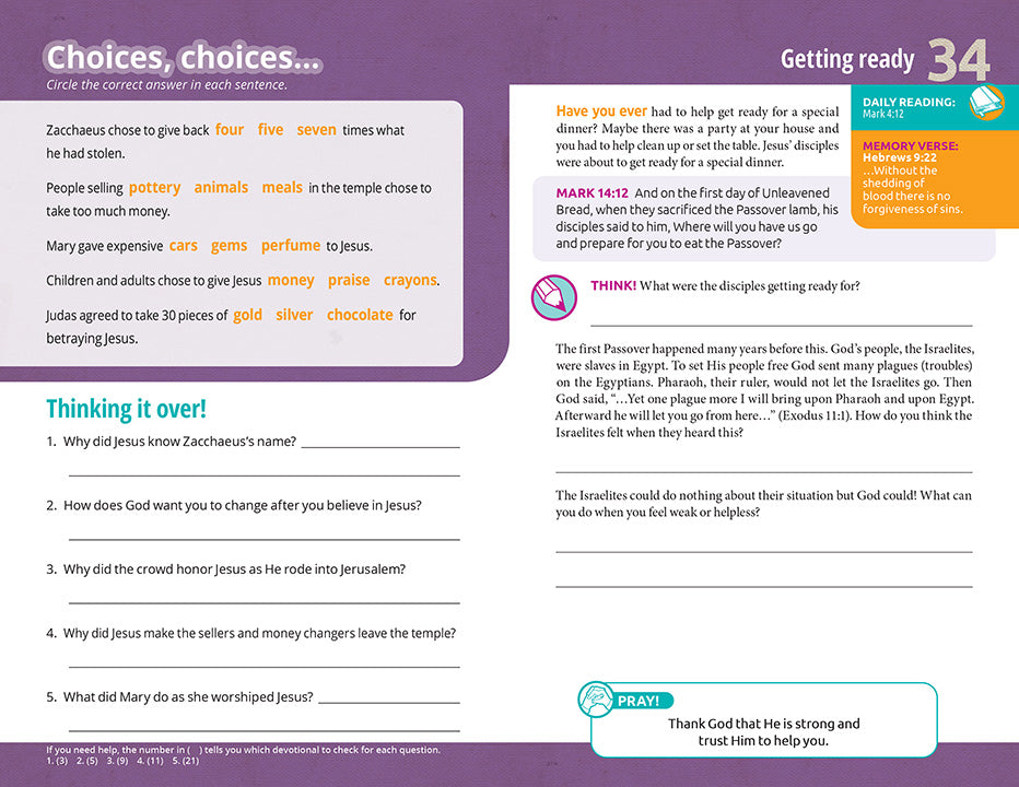 Wonder Devotional Book