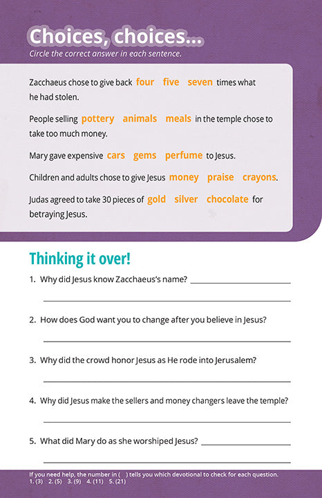 Wonder Devotional Book