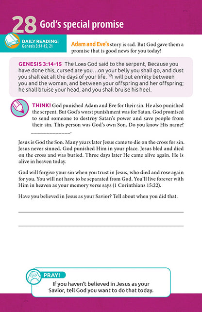 Wonder Devotional Book