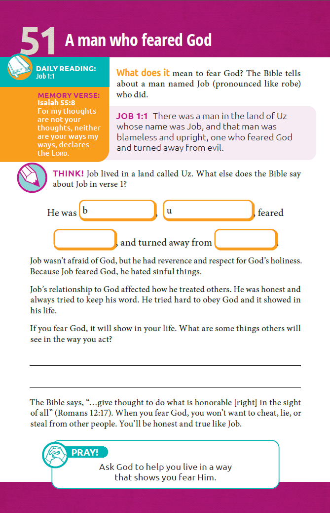 Wonder Devotional Book