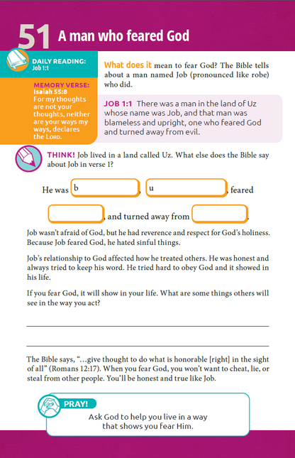 Wonder Devotional Book