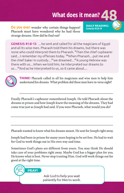 Wonder Devotional Book