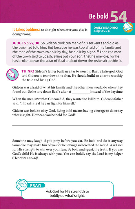 Wonder Devotional Book