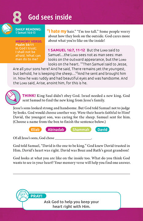 Wonder Devotional Book