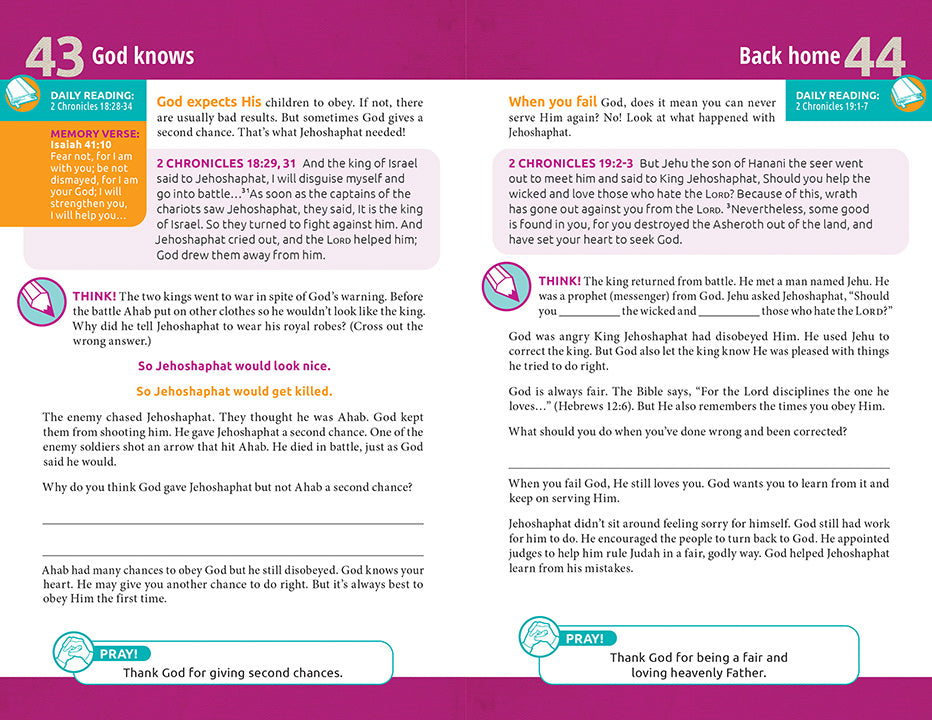 Wonder Devotional Book