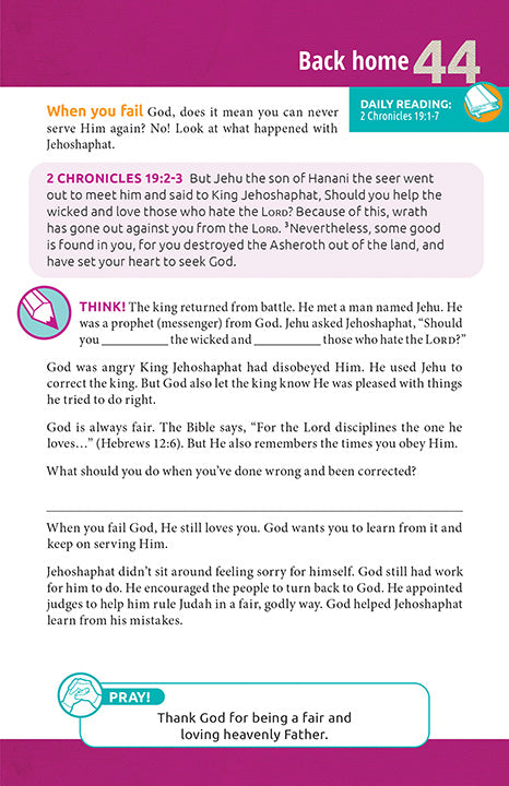 Wonder Devotional Book