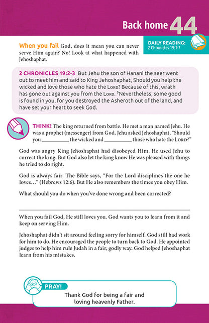 Wonder Devotional Book