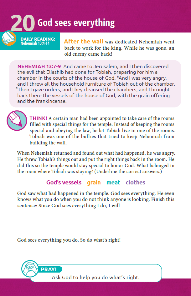 Wonder Devotional Book