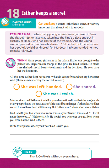 Wonder Devotional Book