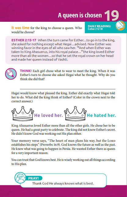 Wonder Devotional Book