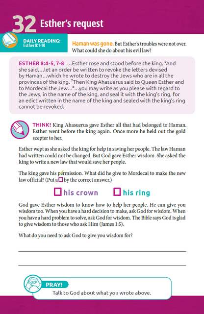 Wonder Devotional Book