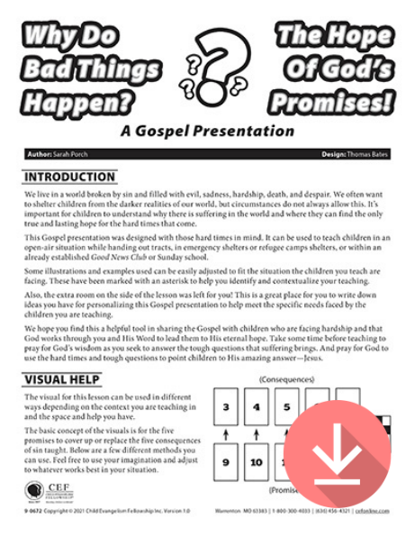 Why Do Bad Things Happen?