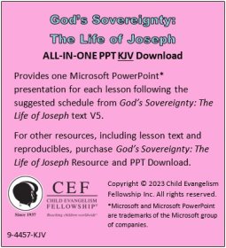 God's Sovereignty: The Life of Joseph All-In-One PPT KJV 'Download'