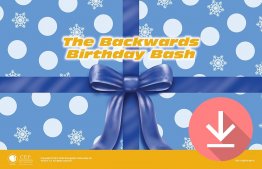 Backwards Birthday Bash (Christmas Party Club) Resource & PPT Download