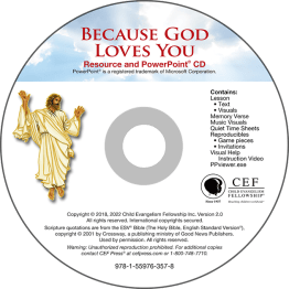 Because God Loves You (Easter) Resource & PPT CD