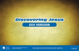 Discovering Jesus Verse Visuals ESV
